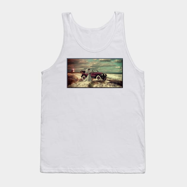 The Drive to the Beach Tank Top by rgerhard